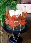 thanksgiving decorating ideas, natural centerpiece, leaf centerpiece