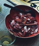 Moroccan carrots, pomegranate recipes, carrot recipes