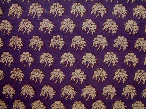Purple Moon ~ Fabric Swatch