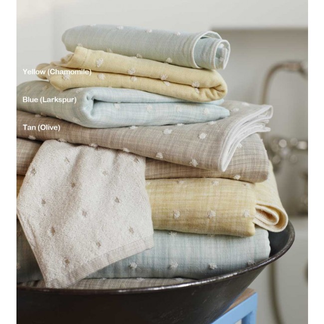 Natural organic bath towels