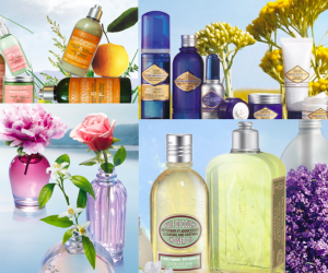 Lotions, moisturizers, scrubs, bath essentials