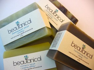 Handmade soaps organic essential vegetable oils