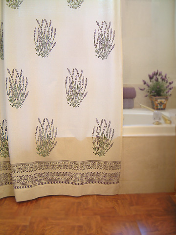 Lavender Dreams shower curtain