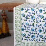 Moonlit Taj table runner