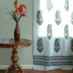 Paisley Au Lait curtains