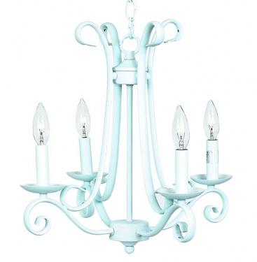 harp chandelier - light blue blue and yellow french bathroom
