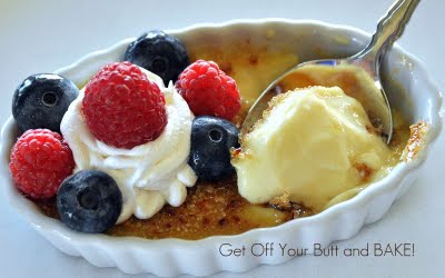 Coconut creme brulee