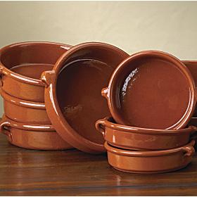 Terracotta cazuelas