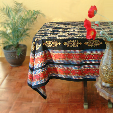 Kilim Noir tablecloth