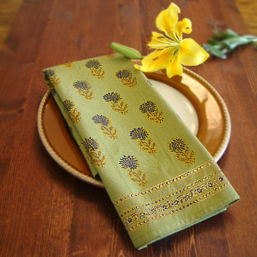 Memories of Shalimar napkins