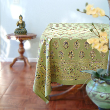 Memories of Shalimar tablecloth