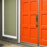 c5f4b_Tangerine-Tango-Doors tangerine decor