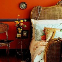 sage-atelier-tangerine-tango-bedroom-orange-pantone-color-of-the-year-2012 tangerine home decor