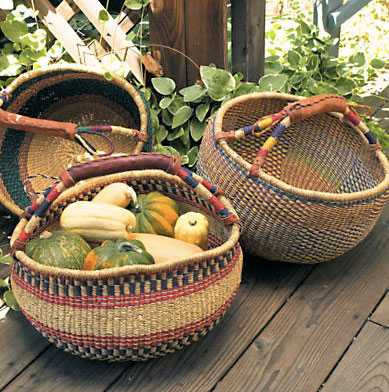 Fair trade baskets