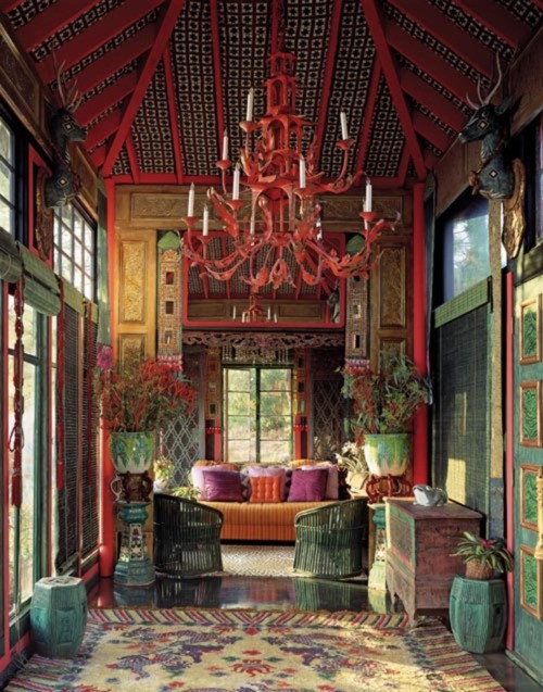 boho chic interior style