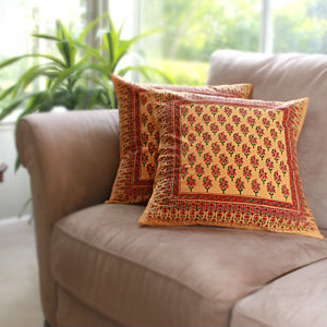 indian summer throw pillows decorative orange paisley throw pillows