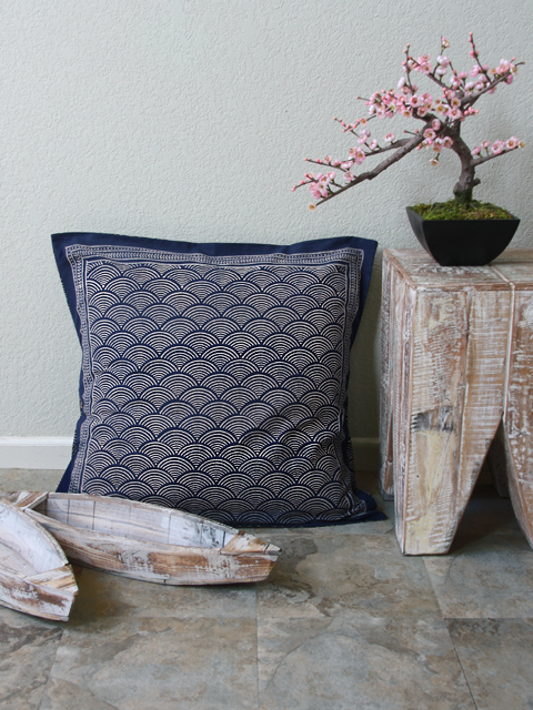 Pacific Blue Euro Sham