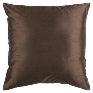 shiny chocolate throw pillow chocolate brown throw pillow