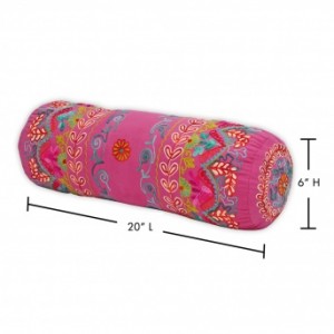 Pink Bolster Pillow