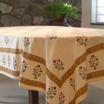 Red Poppy tablecloth