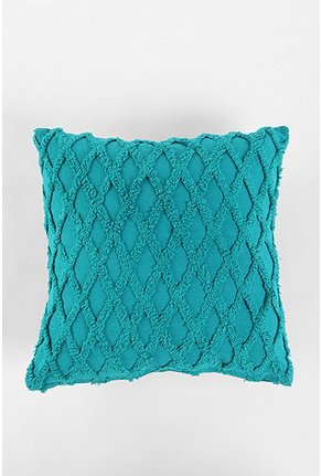 turquoise accent pillow