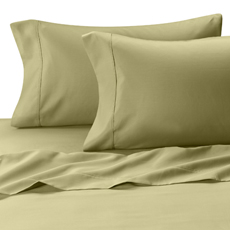 micro touch sateen sheet set cedar pale green cotton bed sheets