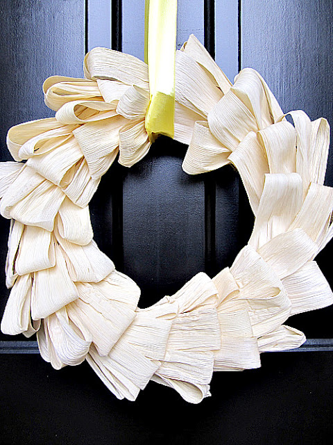 The Corn Husk wreath