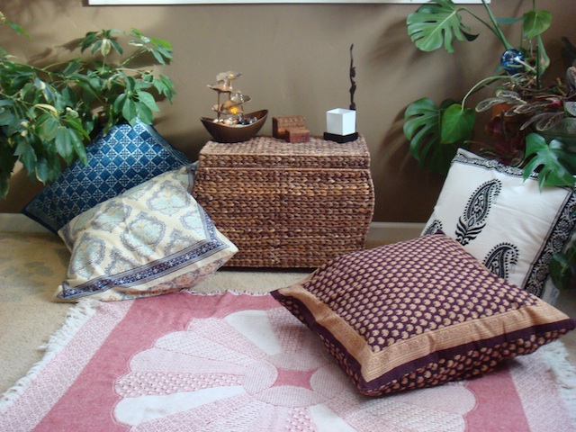 Saffron Marigold's colorful throws
