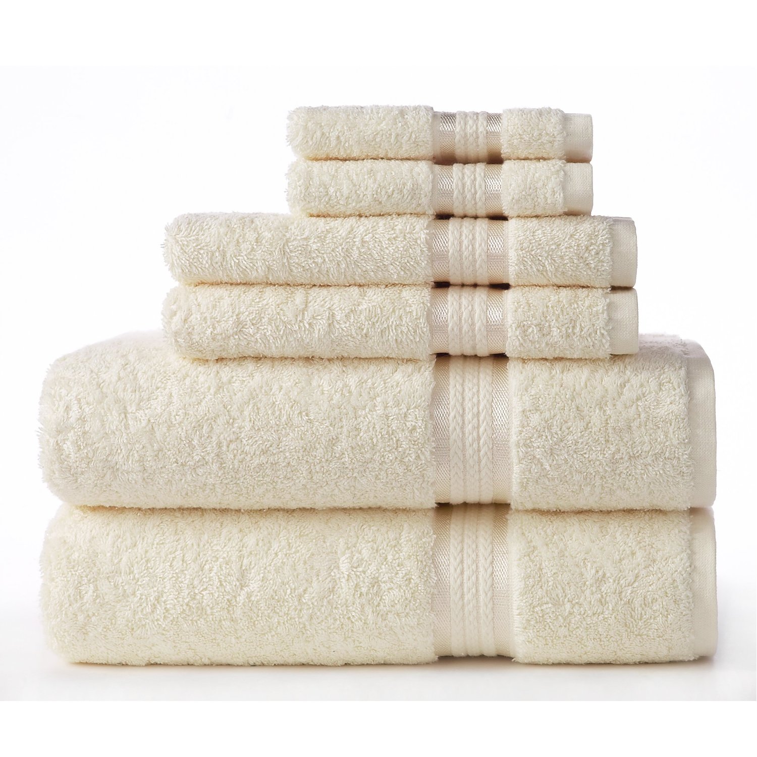Ultra soft ivory bath towels