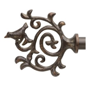 hand finished metal finials