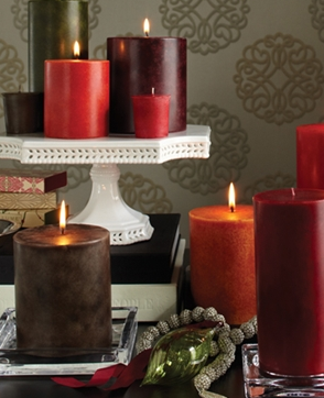 Hand poured pillar candles