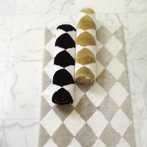 gold bathmat harlequin bath mat gold diamonds