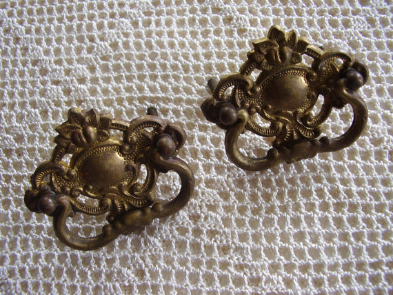 Victorian drawer pulls