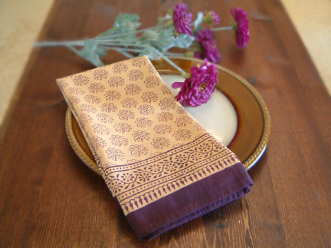 Purple Moon napkins