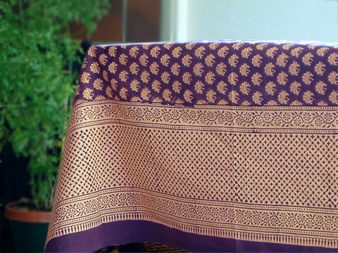 Purple Moon tablecloth