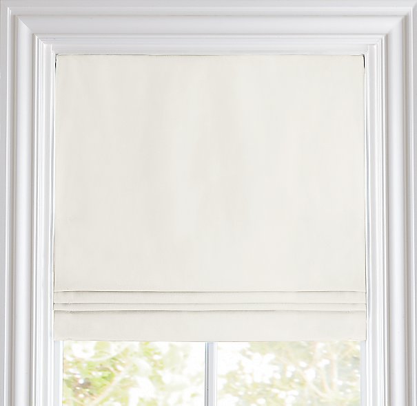 linen roman blinds