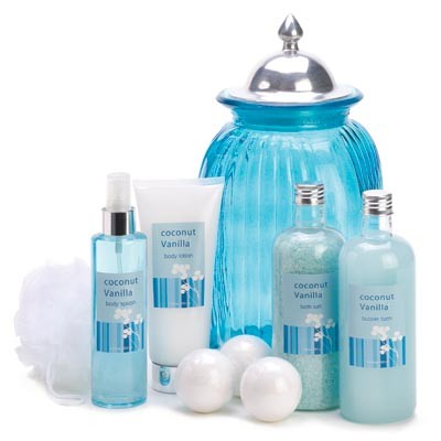 Coco vanilla bath set