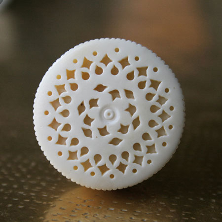 Bone Door Knob via Graham and Green