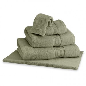 elisabeth arden basil bbb green bath towel