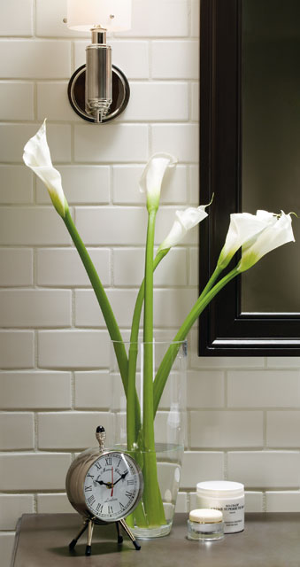 Flowers in the bath