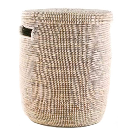 white-african-hamper-flat-lid