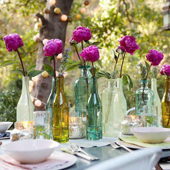 Pretty flower centerpiece