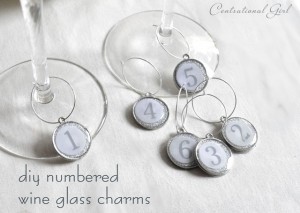 DIY Wine Glass Charms - Centsational Girl