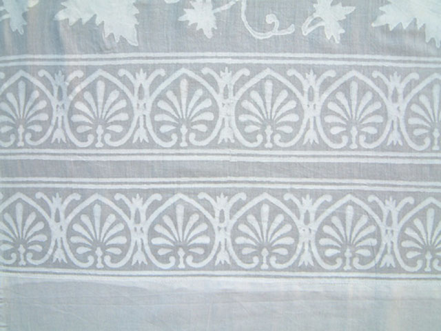 Ivy Lace curtains - border detail