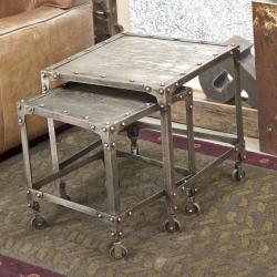 Industrial Steel Nesting Tables (India) - Overstock