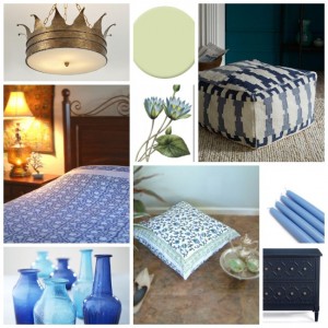 Midnight Lotus Bedroom