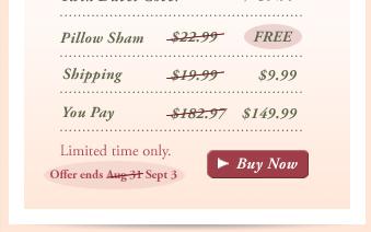 Buy a Twin Duvet and save $32.98. Back to School SALE