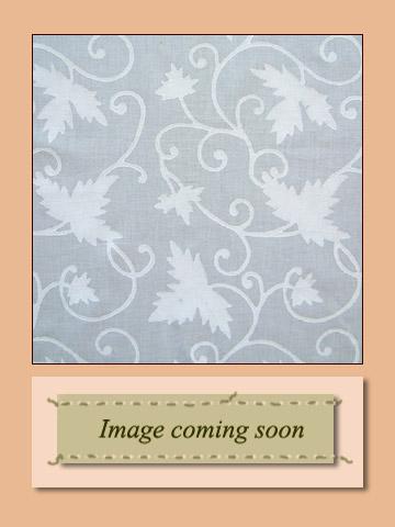 Ivy Lace ~ White Country Cottage Cotton Shower Curtain