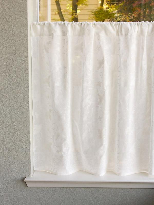 Discount Drapes And Curtains Valance Over Curtains