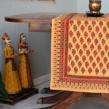 Indian Summer ~ Elegant Orange Table Runner 